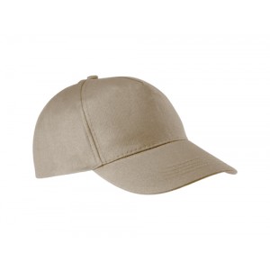 BONÉ 5 PAINEIS BEGE KP.116